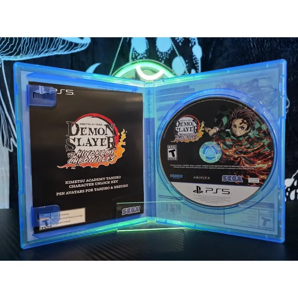 Sony PS5 Sega Demon Slayer Kimetsu No Yaiba The Hinokami Chronicles 2021